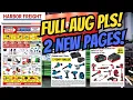 UPDATED Harbor Freight NEW August Parking Lot Sale Ad Released 2 NEW Pages Added