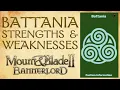 Mount Blade Bannerlord - Battania Strengths Weaknesses Overview