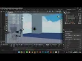 Shooting System with hitbox using Ray UPBGE Python Components