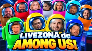 LIVEZONA DE AMONG US com KIM KATAGUIRI e AMIGOS!