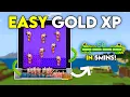 NEW Easiest GOLD XP FARM Bedrock 26 4 Very Fast