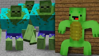 נוב נגד פרו הכנו מעבדת זומבים במיינקראפט 