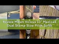 Review Miken Vicious 13 Maxload Dual Stamp Slow Pitch Softball Bat MPAV