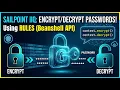 SailPoint IIQ Encrypt Decrypt Passwords using Rule