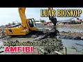 Download Lagu LUAR BIASA❗️SKILL DEWA CAK MUJI MESKI EXCAVATOR AMBLES MEDAN EKSTREM‼️KALI SRENGSENG HILIR