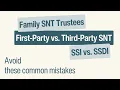 Avoid These Costly Special Needs Trust Mistakes Special Needs Planning Series