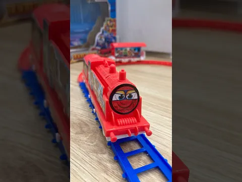 Thomas Train-Man League DIY, Unboxing ASMR Video & Fun #shorts #trainvideos #unboxing #fun