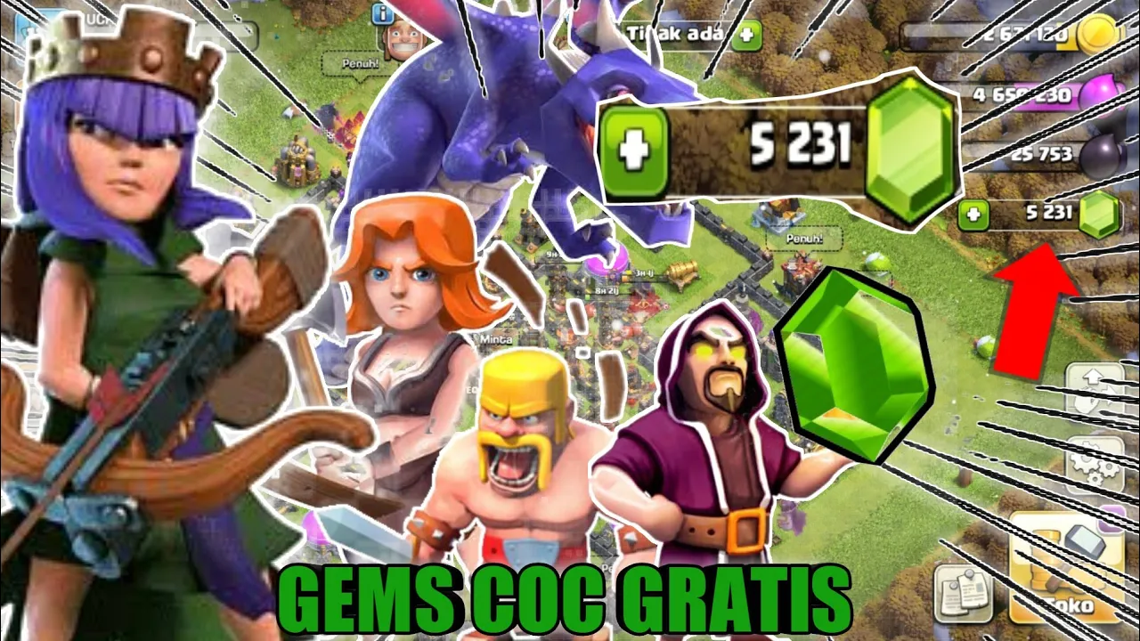 di sini saya akan memberikan cara membeli gold pass atau tike emas coc (clash of clans) dengan mengg. 