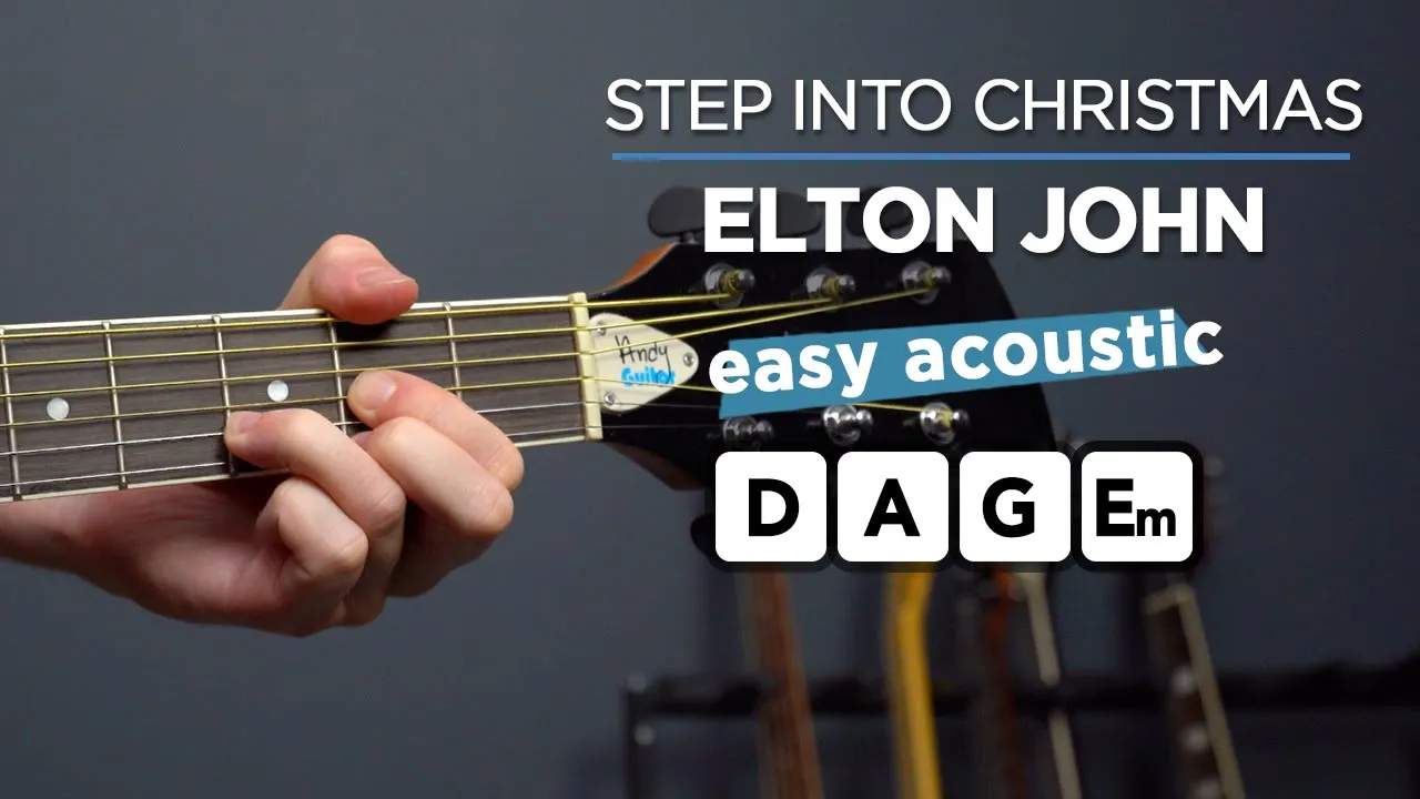 Play "Step into Christmas" by Elton John - Christmas songs for EASY guitar Play "Step into Christmas" by Elton John - Christmas songs for EASY guitar