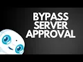 How To Bypass Disboard Server Approval 2024