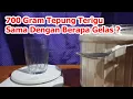 How Many Standard Drinking Glasses Is 700 Grams of Flour Measuring 700g of Flour Using a Househo