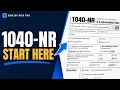 How to Fill Out 2025 Form 1040-NR Taxpayer Information Schedule OI