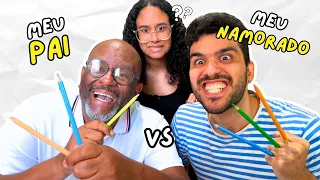 PAI VS NAMORADO! QUEM DESENHA MELHOR? A Revanche!