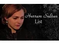 Lagu Hurrem Sultan | List