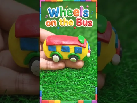 Wheels on the Bus 🚌🌈 #wheelsonthebus #trending #shorts #shortsvideo