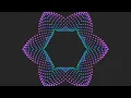Pure CSS dot flower