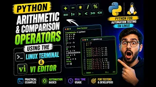 Python Arithmetic Comparison Operators on Linux Automation Basics