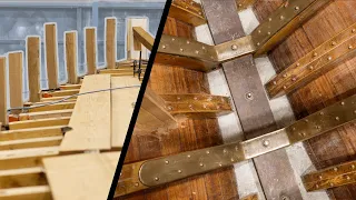 CONCRETE in the bilge?! / Oak Stanchions (Traditional Boat Rebuild / EP110)