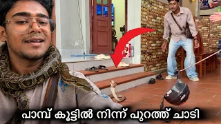 പാമ്പ് പിടിക്കുന്ന ആളുകളുടെ വീട്ടിൽ പോയപ്പോൾ.😪🐍