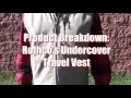 Rothco khaki Undercover Travel Vest - 76600 - Video 4 of 1