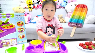 ボラムと一緒にいろいろなアイスクリームの作り方を学ぼう！