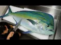 Lagu Expert performs ultra fast and precise mahi mahi breakdown
