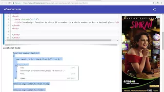 JavaScript Math 53 Exercises with Solution