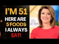 Health and Wellness Tips Norah O Donnell at 50 5 Foods She Eats to Stay Young Healthy