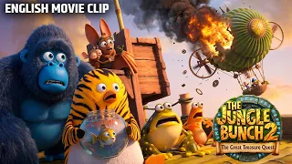 crazy mission turns into chaos balloon crash the jungle bunch 2 adventure comedy movie clip