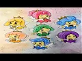 Coloring Super Mario 3D world Fairies-Ohuhu Posca markers Prisma colors pencils watercolors