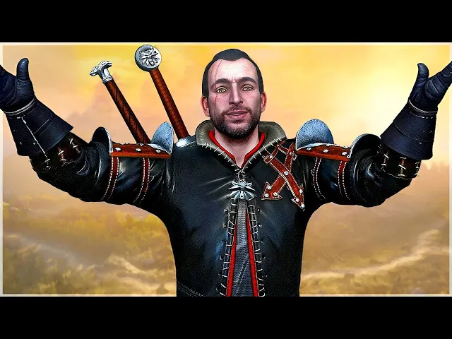 How Geralt &amp; Lambert First Met – Restored Scene (Witcher 3)