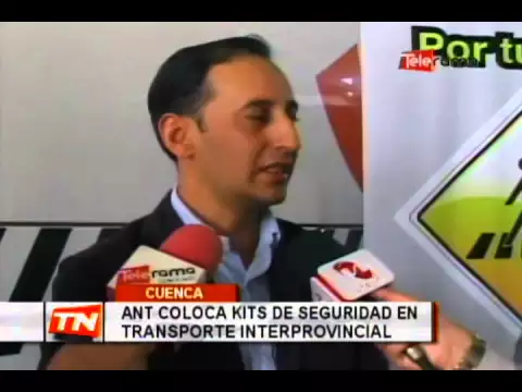 ANT coloca Kits de seguridad en transporte interprovincial