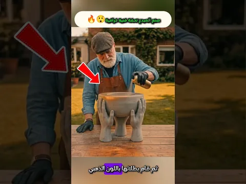 صنع المبدع تحفة فنية خرافية😲🔥