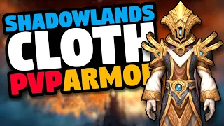 New Cloth PvP Armor Sinful Gladiator Honor Conquest Vendor WoW Shadowlands World of Warcraft