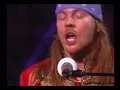 Guns N Roses ft Elton John - November rain live MTV with