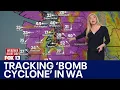 Seattle weather Bomb cyclone brings strong winds rain and snow FOX 13 Seattle