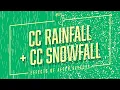 CC Rainfall CC Snowfall Effects of After Effects