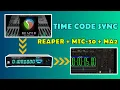DOREMiDi REAPER Timecode and GrandMA2 Sync MTC-30 Reaper MA2