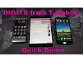 DIGITS from T-Mobile - Quick Explanation and Demo