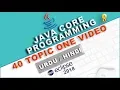 Complete Java core programming for Beginners Tutorial 40 Topics in Urdu Hindi Part 1