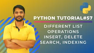 Various List Operations in Python - In Hindi