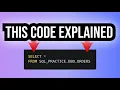 Learn about the SELECT keyword in SQL - learn SQL pt 6