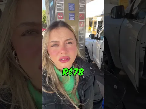 É impressionante quanto custa a gasolina na Argentina ⛽️ #shorts