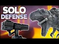 SOLO Defending my Lava Cave VS the Alpha Tribe ARK PvP