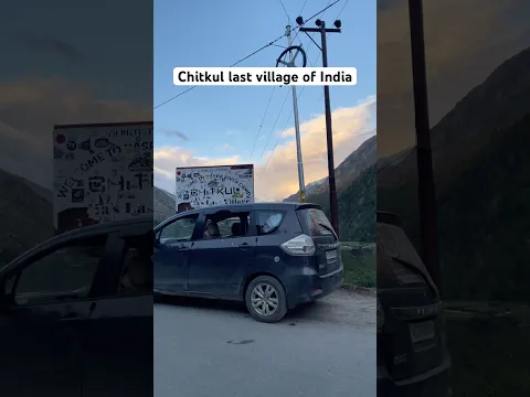 Chitkul Last village of India #spitivalley #chitkul #shorts