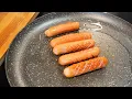 Rice Hot Dog Korean Street Food Recipe Easy
