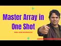 Master Array in One Shot C Programming