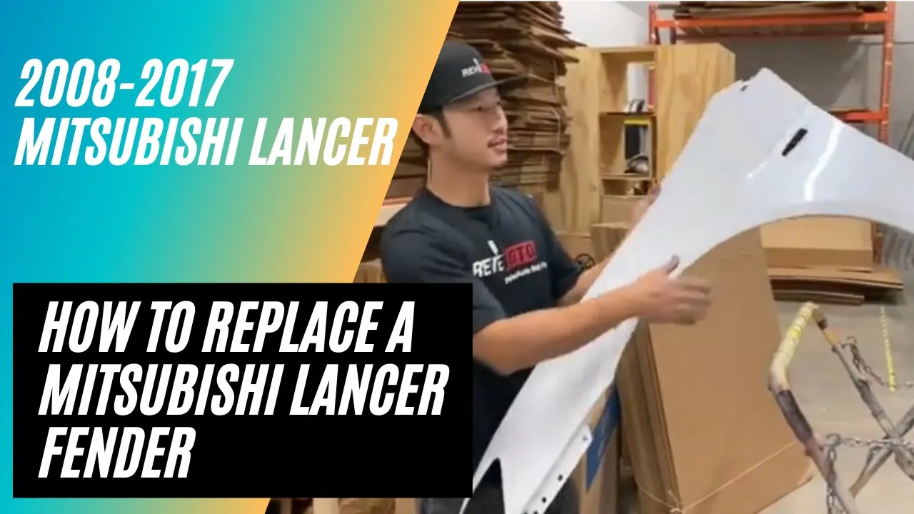 2008 Mitsubishi Lancer : Fender Painted