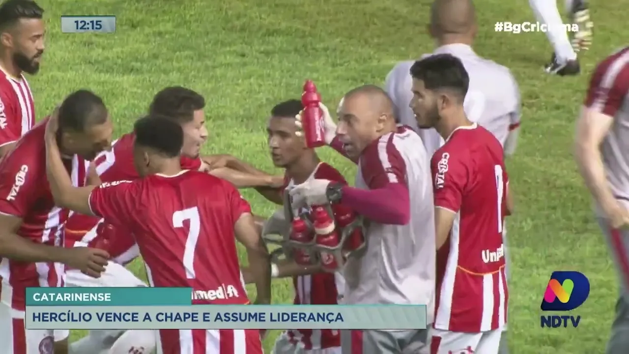 Hercílio Luz vence a Chapecoense e assume a liderança no Catarinense