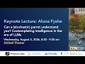 CCN 2026 Keynote Alona Fyshe